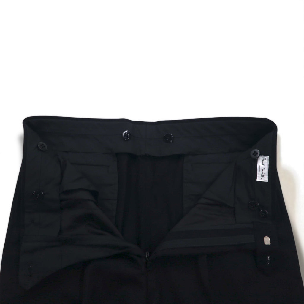 Paul Smith 90s 3B Suit Set, XL, Black Wool, Tessitura di Quaregna by GHIONE, Made in Japan