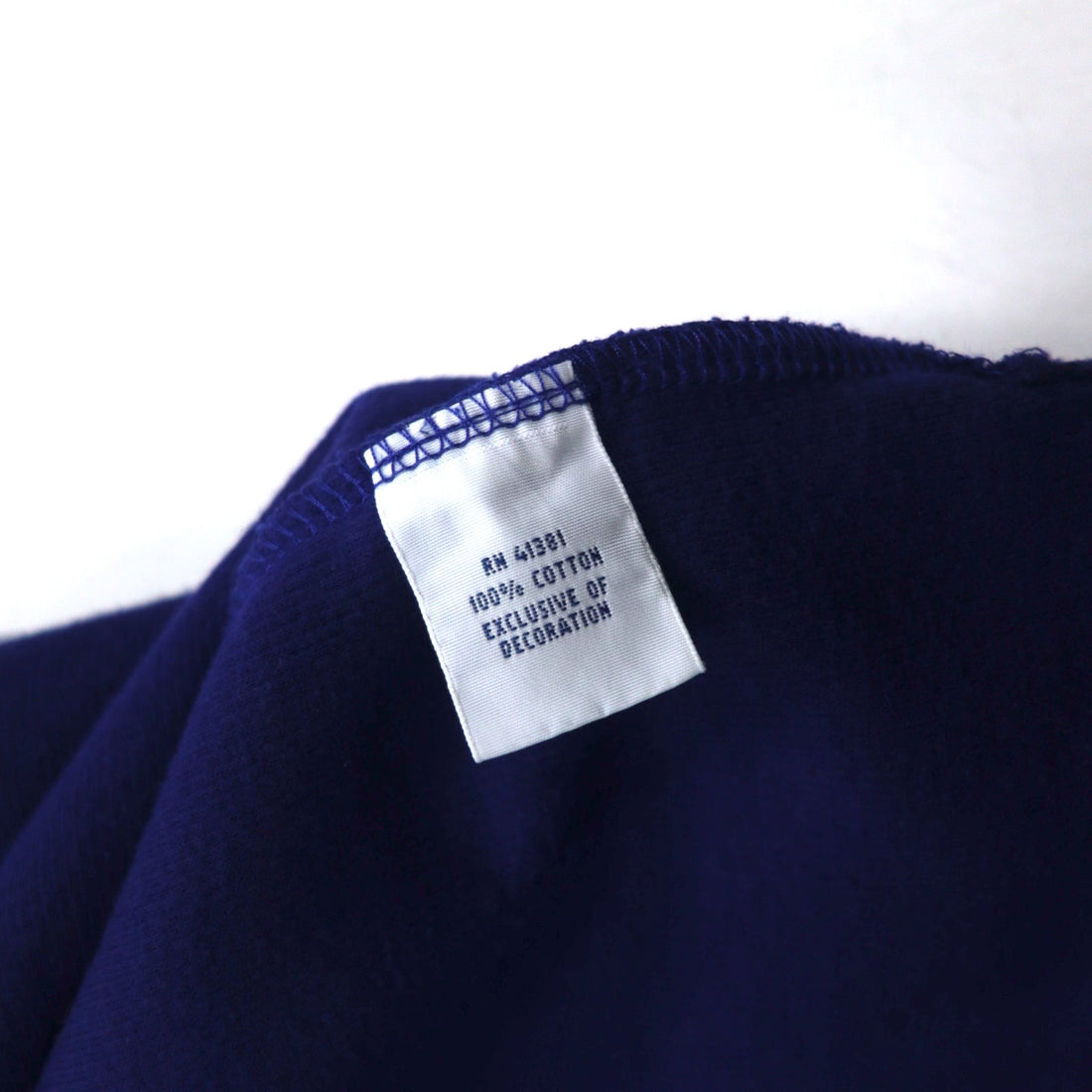 POLO RALPH LAUREN Half-Zip Sweatshirt M Blue Cotton Small Pony Embroidery