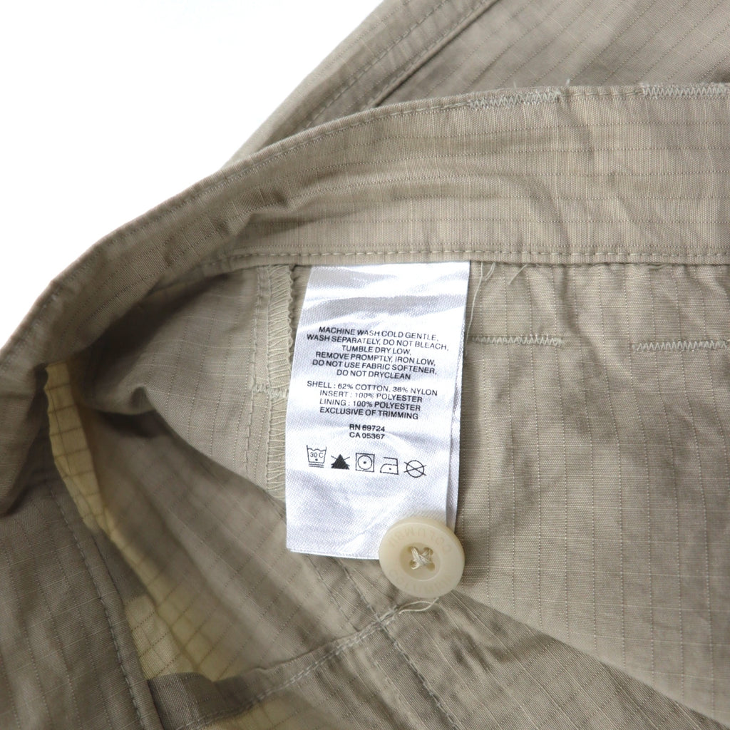Columbia PFG Ripstop Fishing Pants L Beige OMNI-SHIELD Water Repellent FQ1041