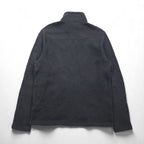 THE NORTH FACE フルジップ フリースジャケット L グレー スタンドカラー ハイネック