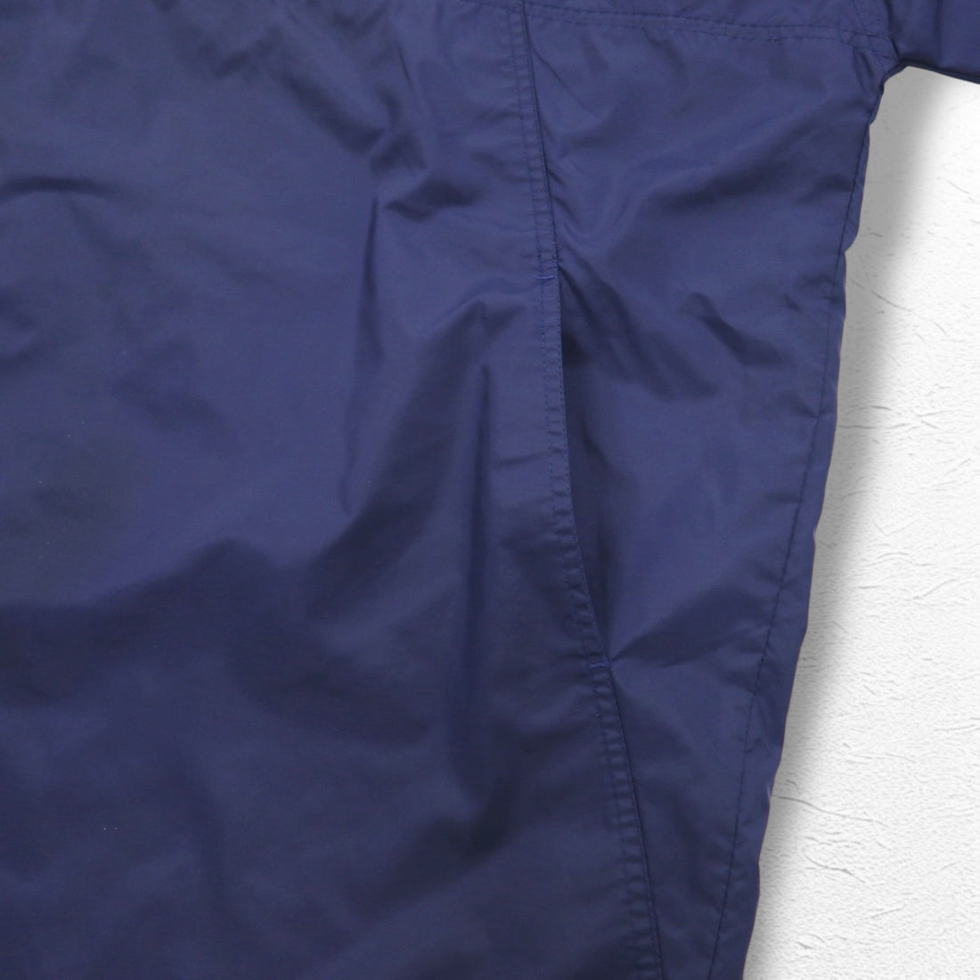 adidas 90s Half-Zip Anorak Parka XL Navy Nylon Mesh Liner 3-Stripes Trefoil Logo