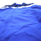 adidas nylon jacket track jacket jersey 3XL blue navy 3 stripes