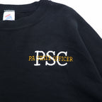 JERZEES USA made 80s SUPER SWEATS Crew neck sweatshirt 2XL Black Fleece lining PSC