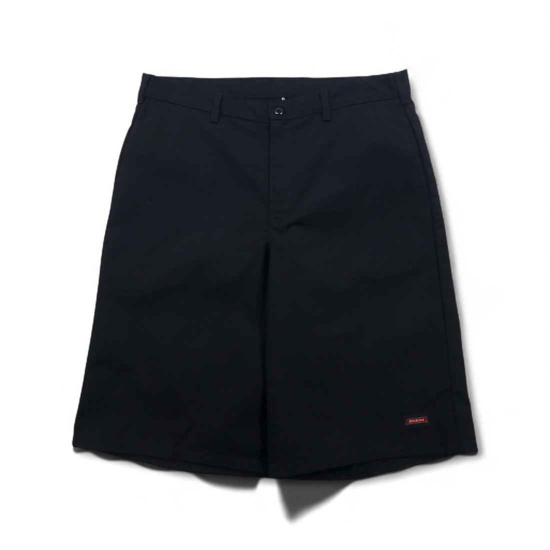 Dickies T/C Twill Short Work Pants, Size L, Black, Polyester and Cotton, Knee-Length, 7134838