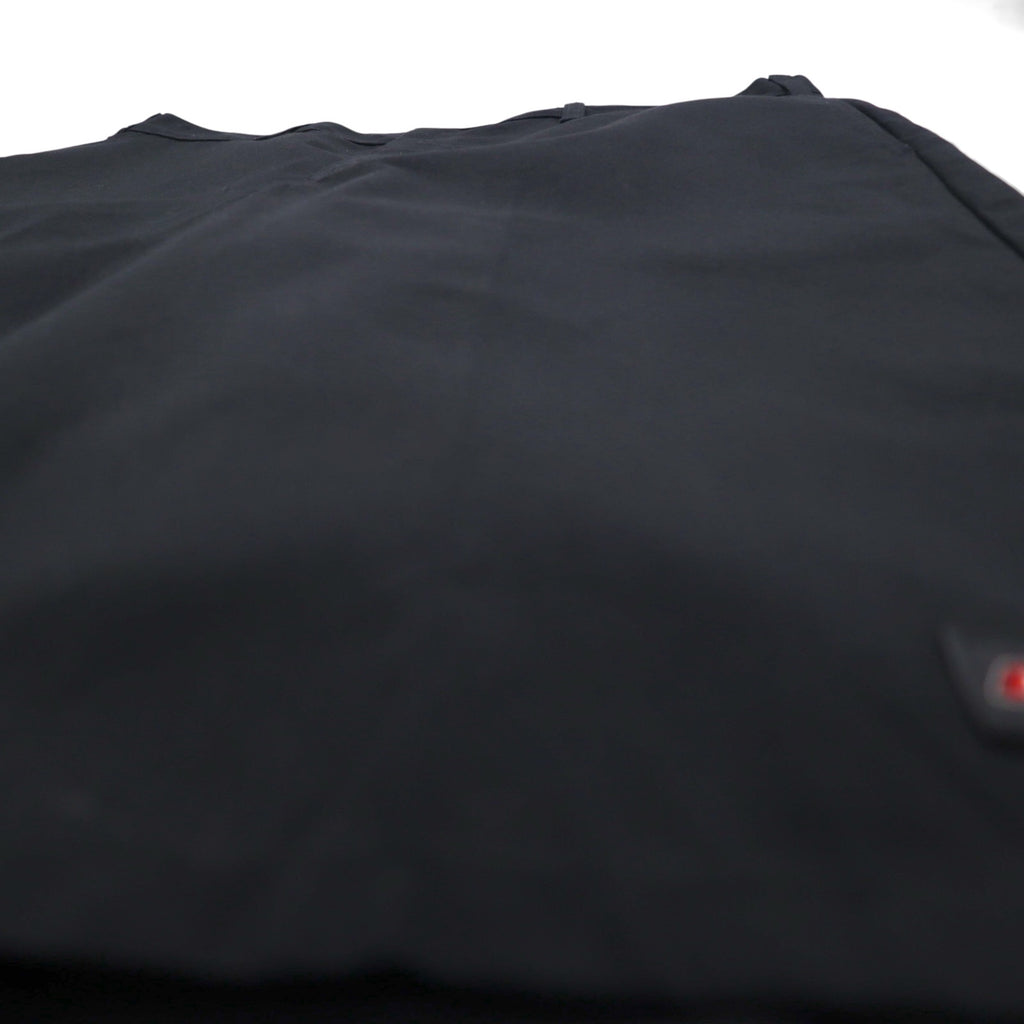 Dickies T/C Twill Short Work Pants, Size L, Black, Polyester and Cotton, Knee-Length, 7134838