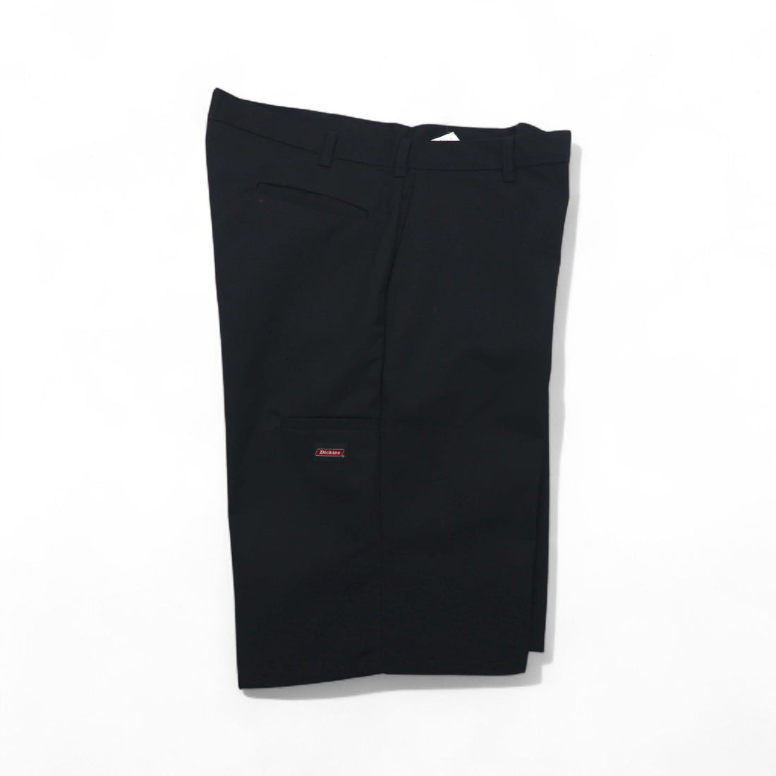 Dickies T/C Twill Short Work Pants, Size L, Black, Polyester and Cotton, Knee-Length, 7134838