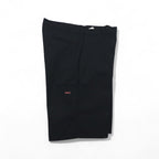 Dickies T/C Twill Short Work Pants, Size L, Black, Polyester and Cotton, Knee-Length, 7134838