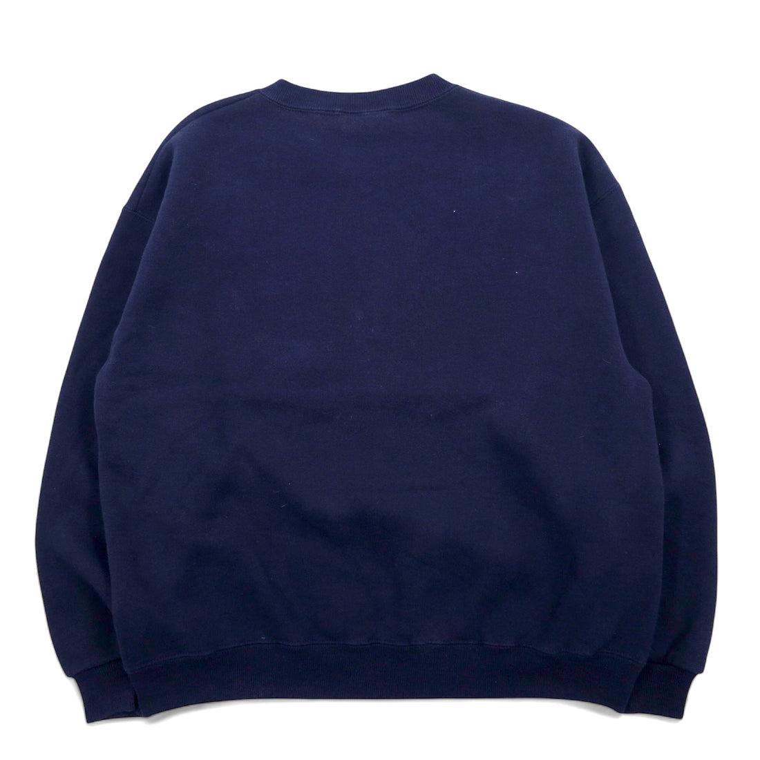 Made in USA 90s VAN HEUSEN Print Sweatshirt L Navy Cotton Fish SUMMIT OUTPOST