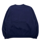 Made in USA 90s VAN HEUSEN Print Sweatshirt L Navy Cotton Fish SUMMIT OUTPOST