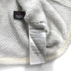 Patagonia リツール スナップT プルオーバー フリースジャケット M ホワイト カンガルーポケット 25442