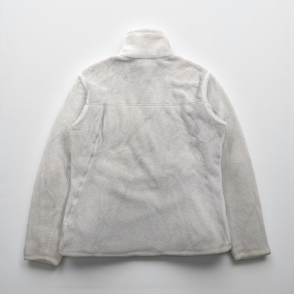 Patagonia リツール スナップT プルオーバー フリースジャケット M ホワイト カンガルーポケット 25442