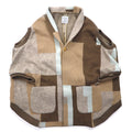 ohta Poncho Cardigan FREE Brown Beige Multicolor Angora 14aw-ha-pl Made in Japan