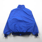 SPORTSMASTER 90s USA Sport Jacket ナイロンジャケット XL ブルー Polarfleece フリースライナー ハイネック 90年代 USA製