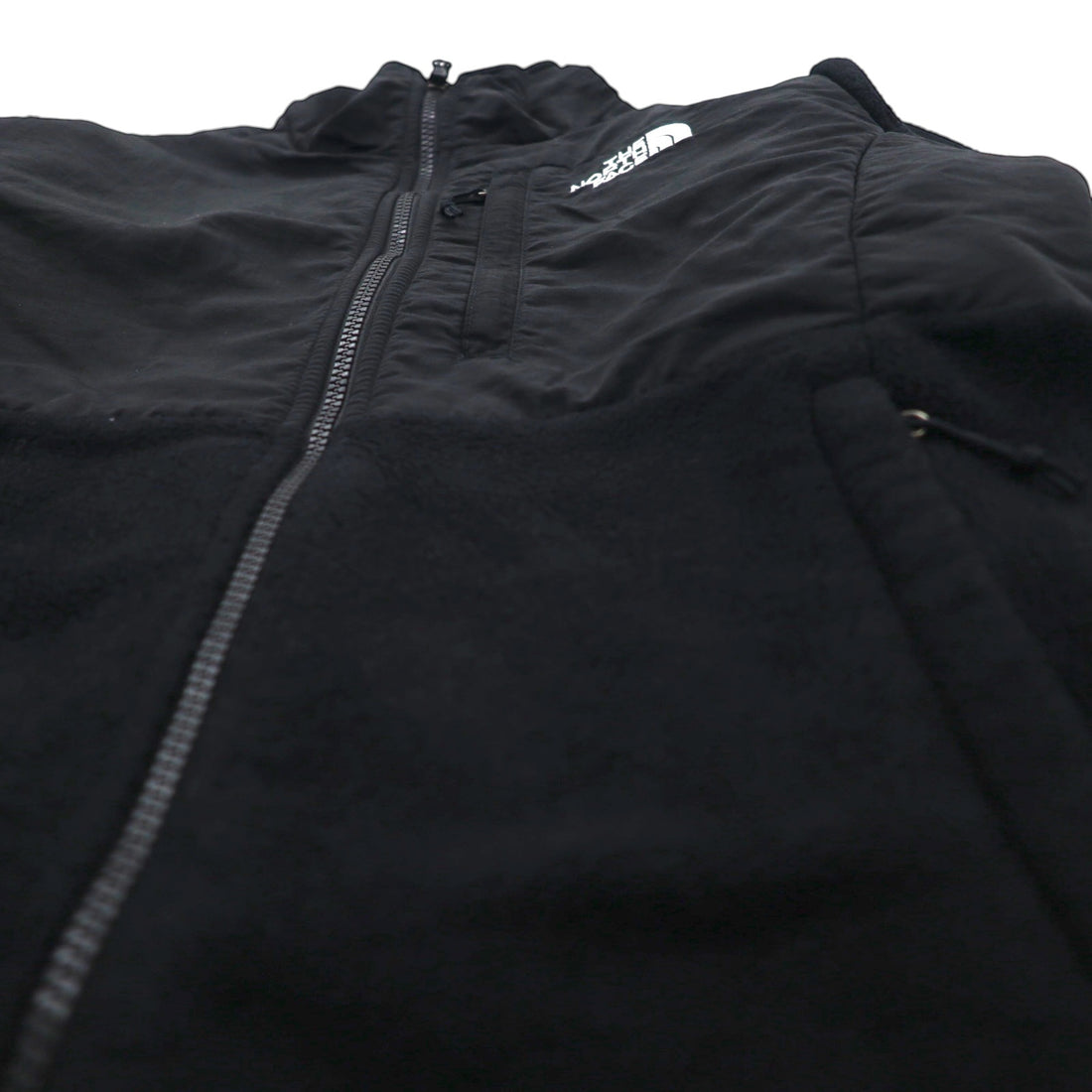 THE NORTH FACE デナリジャケット POLARTEC ポーラテック フリースジャケット S ブラック ナイロン切替