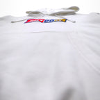 NIKE Pullover Hoodie XL White Cotton JUST DO IT CJ4776-100