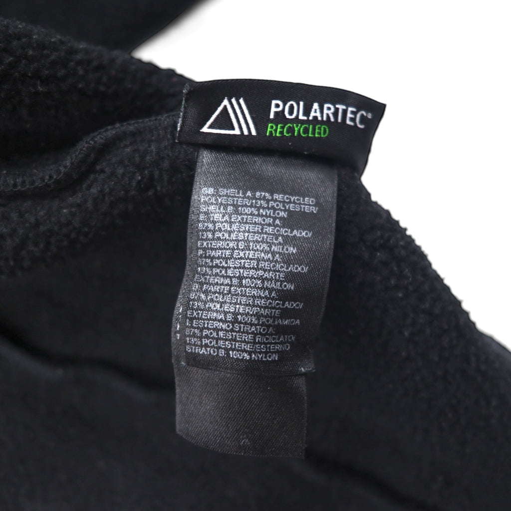 THE NORTH FACE デナリジャケット POLARTEC ポーラテック フリースジャケット S ブラック ナイロン切替