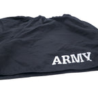US ARMY Training Shorts, M, Black, Polyester, Military