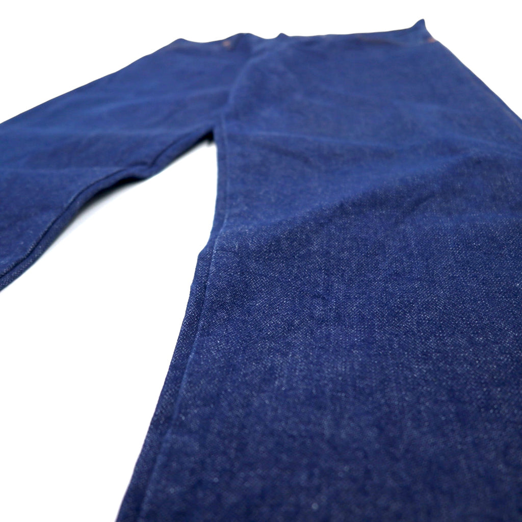 Wrangler Cowboy Cut Jeans Rigid Denim Pants 34 Blue Logo Stitching 13MWZ Made in Mexico