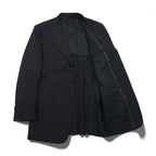 Paul Smith 90s 3B Suit Set, XL, Black Check Wool, Made in Japan