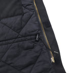 Carhartt Extreme Coat, CORDURA nylon coverall, XL, black, padded, double-zip, corduroy collar, C55