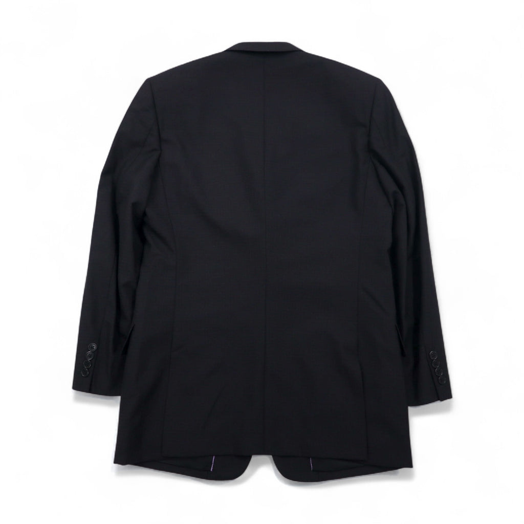 Paul Smith 90s 3B Suit Set, XL, Black Check Wool, Made in Japan