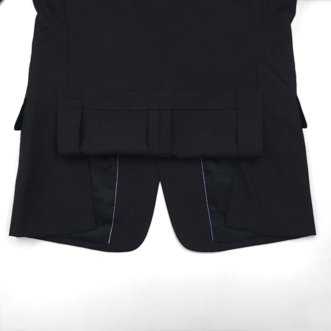 Paul Smith 90s 3B Suit Set, XL, Black Check Wool, Made in Japan