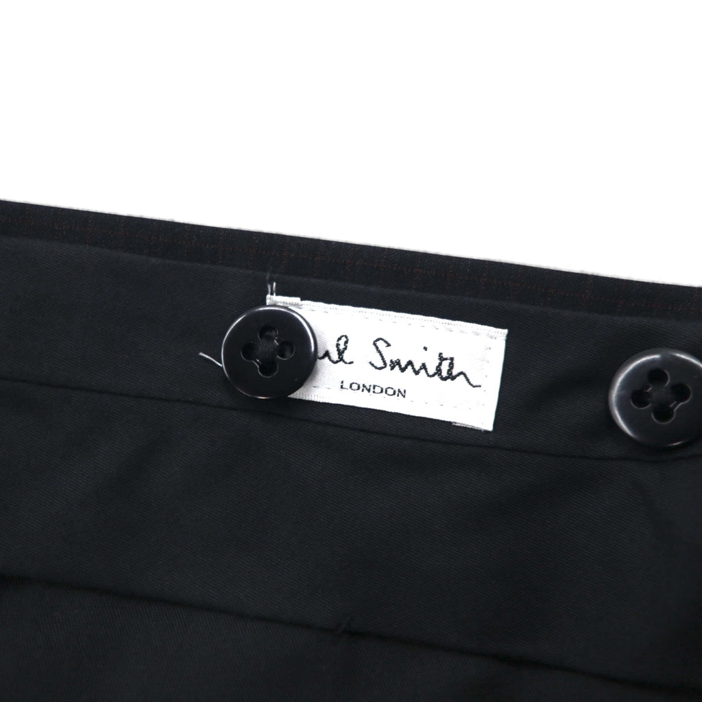 Paul Smith 90s 3B Suit Set, XL, Black Check Wool, Made in Japan