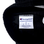 Champion Easy Sweatpants L Black Cotton Fleece Lining College Print PURCHASE COLLEGE Made in El Salvador