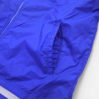 adidas TEAM 00s Nylon Jacket Track Jacket M Blue Logo Embroidery Side Line