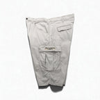 POLO JEANS CO. RALPH LAUREN 90s Baggy Short Cargo Pants, Freighter Short, Size XL, Beige, Cotton