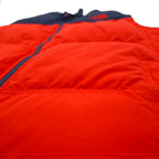 THE NORTH FACE 550フィルパワー ダウン ベスト L レッド バイカラー US規格