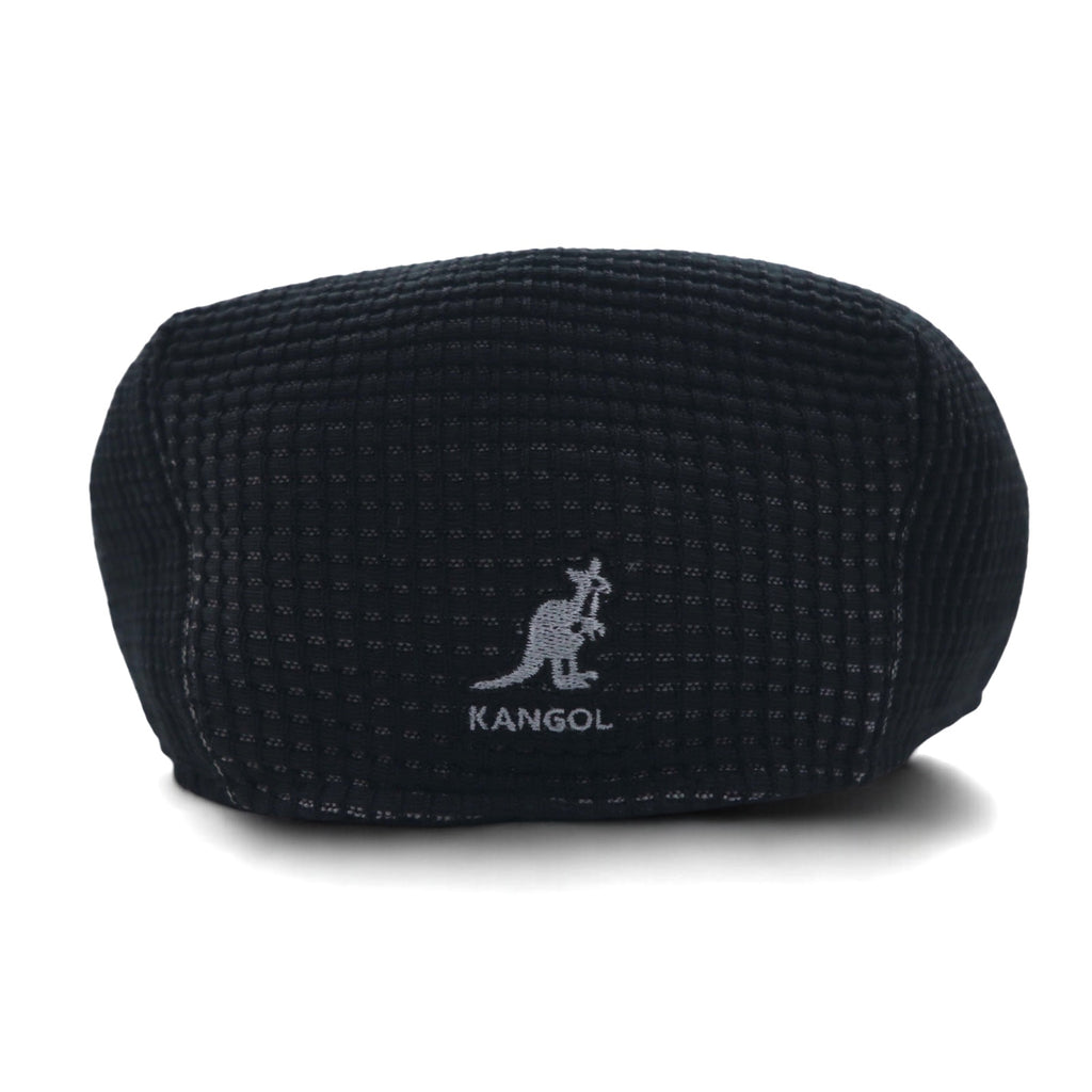 KANGOL blue waffle hunting cap S black T/TONE WAFFLE CAP 0483BC