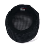 KANGOL blue waffle hunting cap S black T/TONE WAFFLE CAP 0483BC