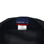 KANGOL blue waffle hunting cap S black T/TONE WAFFLE CAP 0483BC
