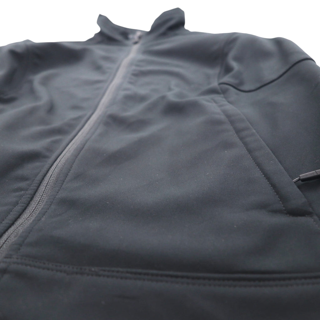 MOUNTAIN HARDWEAR フリースライニング ソフトシェルジャケット L ブラック SOLAMERE  OL6782