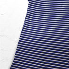 Polo by Ralph Lauren 90s Polo Shirt XL Big Size Navy Striped Pima Cotton GOLF FIT Small Pony Embroidery Made in Peru
