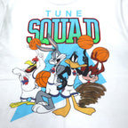 SPACE JAM Character Print T-Shirt M White Cotton WARNER BROS Looney Tunes TUNE SQUAD