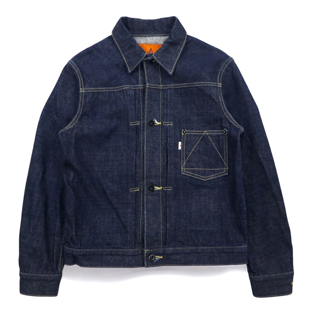 THE Mongolian Chops 1st with TWINS Denim Jacket S Indigo Blue