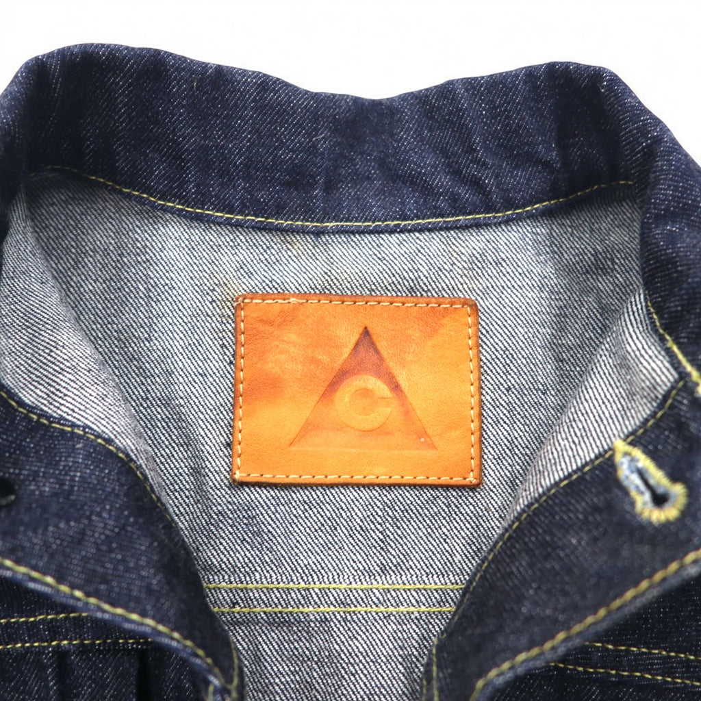 THE Mongolian Chops 1st with TWINS Denim Jacket S Indigo Blue