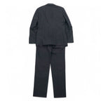 PERSON'S FOR MEN 2B Suit Set Up XL Gray Stripe Wool