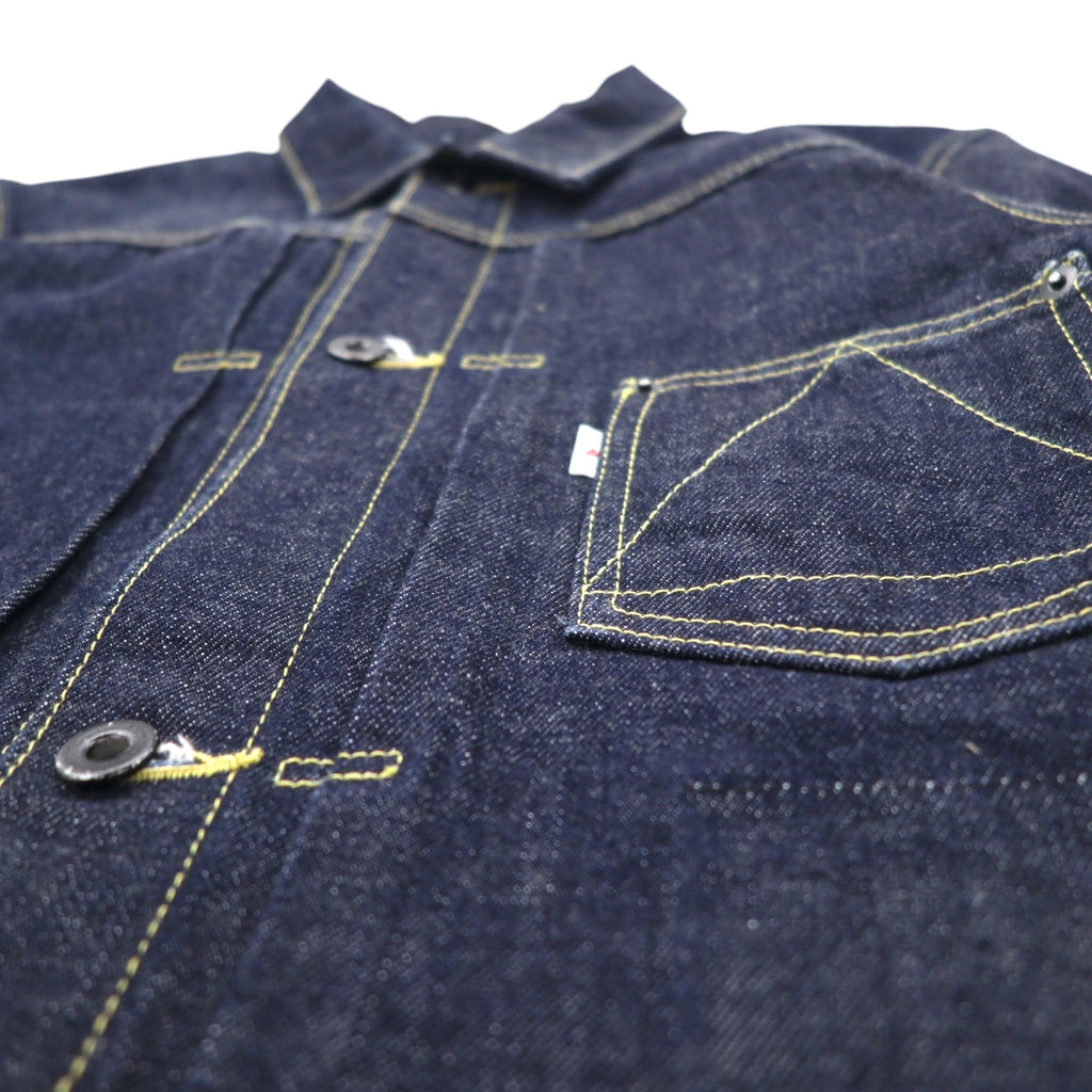 THE Mongolian Chops 1st with TWINS Denim Jacket S Indigo Blue