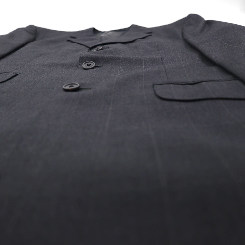 Paul Smith 90s Super 100s 3B Suit Set, Size XL, Gray Check Wool, VITALE BARBERIS CANONICO, Italian Fabric, Made in Japan