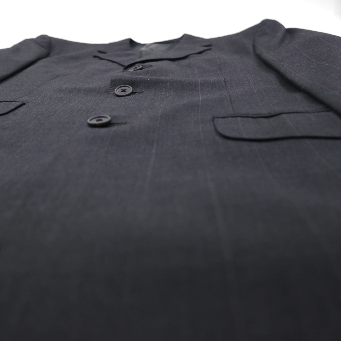 Paul Smith 90s Super 100s 3B Suit Set, Size XL, Gray Check Wool, VITALE BARBERIS CANONICO, Italian Fabric, Made in Japan