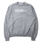 日本然リトテ-古着オンライン-Champion ECO クルーネック スウェット 2XL グレー コットン 裏起毛 MINIMIZE RISK 刺繍 エルサルバドル製-Champion ECO Crewneck Sweatshirt 2XL Gray Cotton brushed lining MINIMIZE RISK Embroidery El Salvador Made