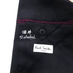 Paul Smith 90s Super 100s 3B Suit Set, Size XL, Gray Check Wool, VITALE BARBERIS CANONICO, Italian Fabric, Made in Japan