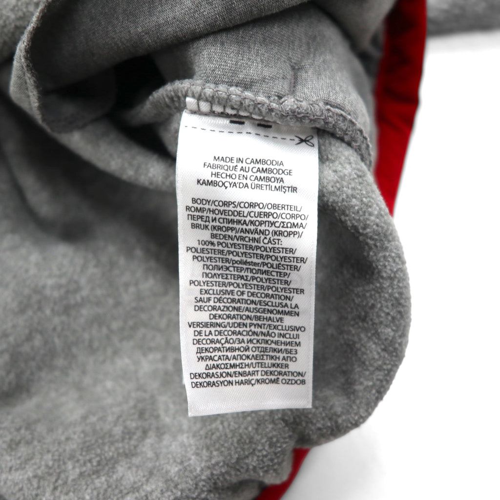 Polo Ralph Lauren Half-Zip Fleece Jacket, Size M, Gray, Chest Pocket, Small Pony Embroidery