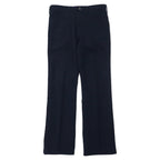 日本然リトテ-古着オンライン-Wrangler USA製 90年代 ランチャーパンツ 34 ネイビー ポリエステル センタープレス 82NY-Wrangler USA Made 90's Rancher Pants 34 Navy Polyester Center Press 82NY