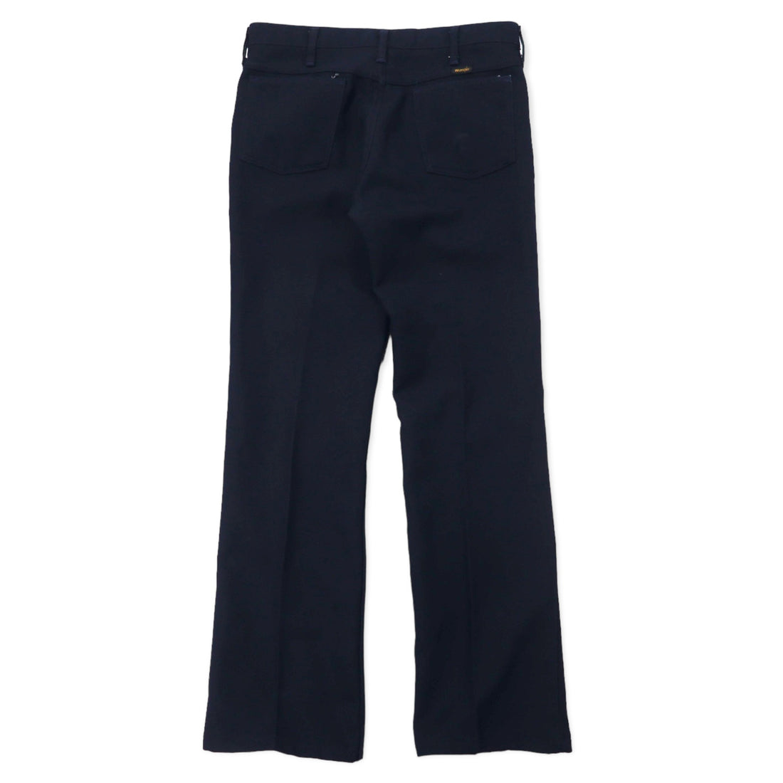 Wrangler USA製 90年代 ランチャーパンツ 34 ネイビー ポリエステル センタープレス 82NY
