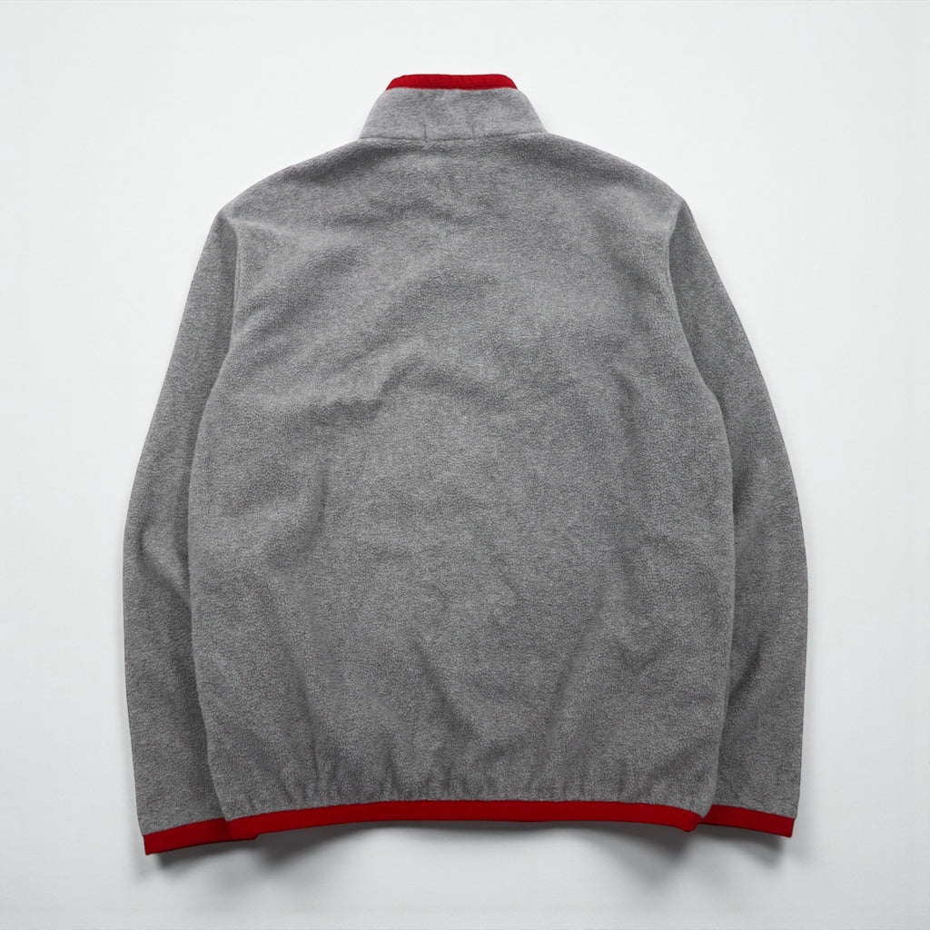 Polo Ralph Lauren Half-Zip Fleece Jacket, Size M, Gray, Chest Pocket, Small Pony Embroidery