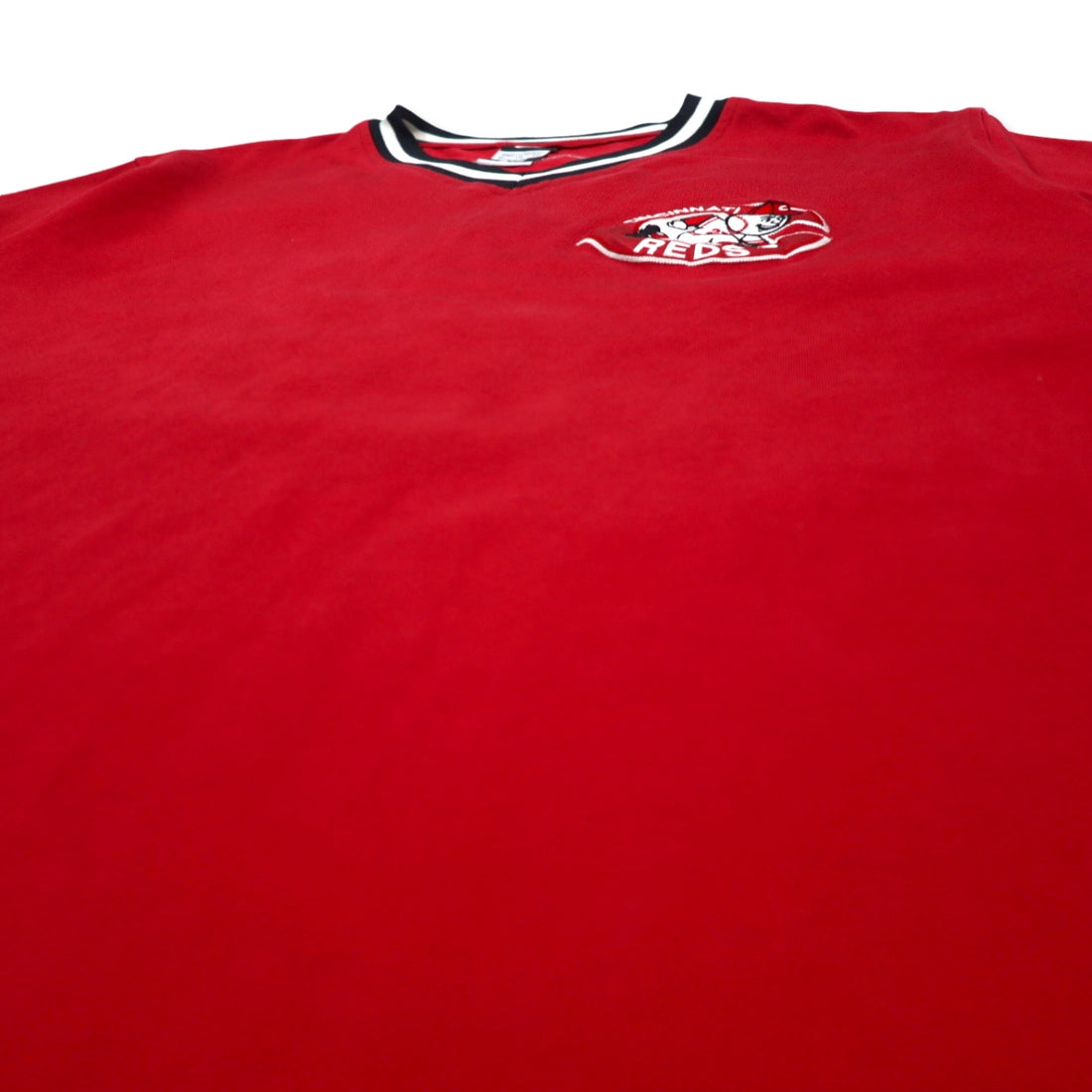 NIKE Game Shirt Baseball Shirt XXL Red Cotton Polyester COOPERSTOWN COLLECTION Numbering MLB CINCINNATI REDS Big Size